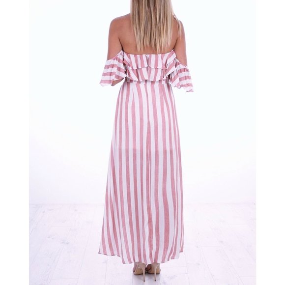 Blooming Jelly Off the Shoulder Maxi Dress - Picture 2 of 7